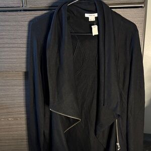 Michael Kors Black Draped Women's Blazer